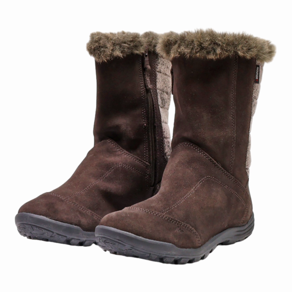NOVADRY Snow Boots Brown Leather Womens UK 5 Dick's Sporting Goods Snow Boots
