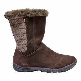 Snow Boots 6 NOVADRY Snow Boots Brown Leather Womens UK 5