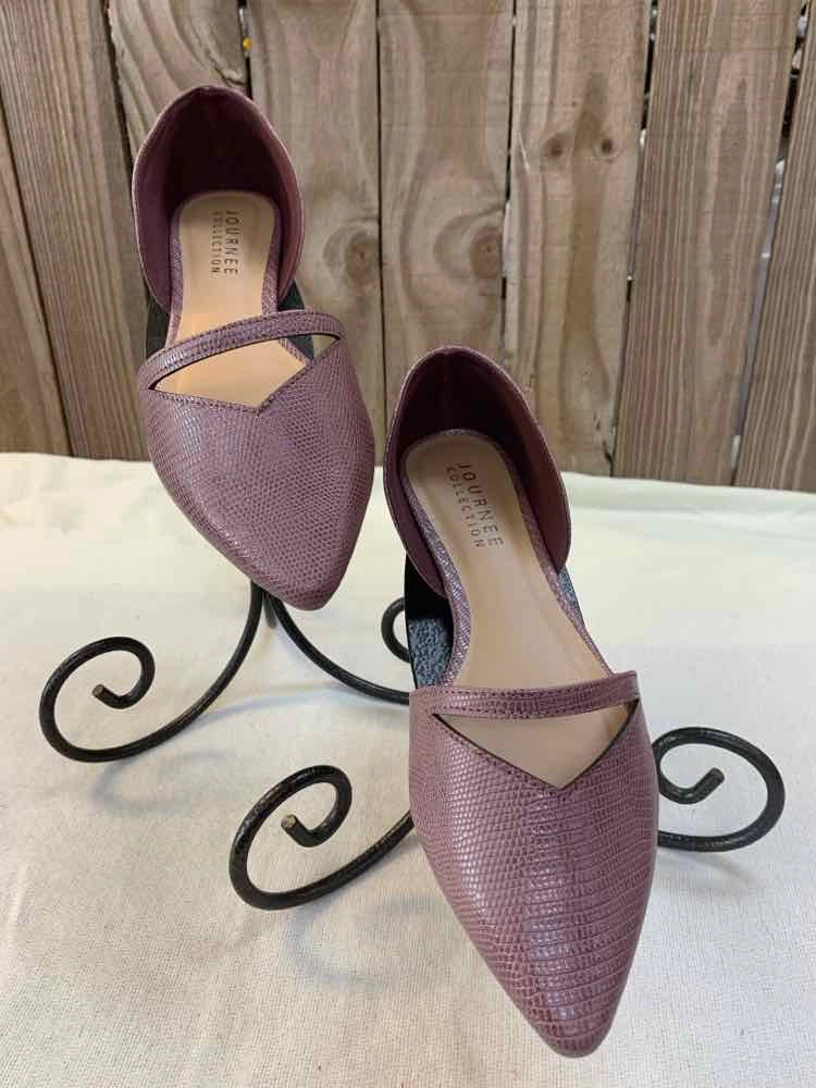 NWT JOURNEE COLLECTION SHOES 12 LILAC FLAT Shoes Ck Flat Shoes