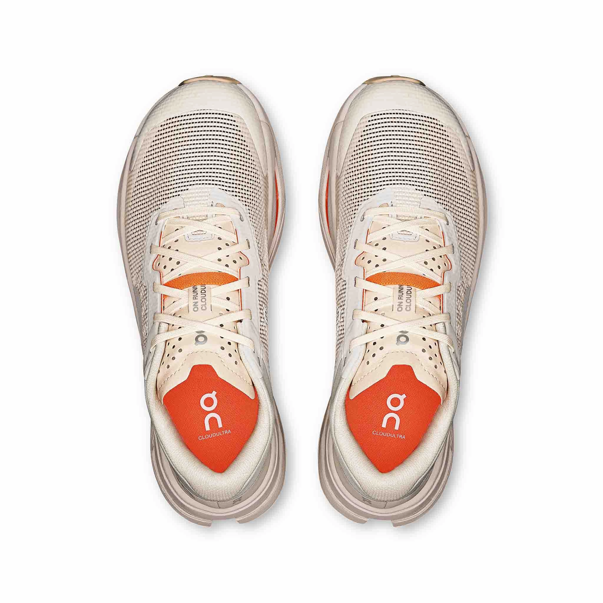 On | Women's Cloudultra 3 Running Shoes - Ivory/Pearl Mule Shoe Trail