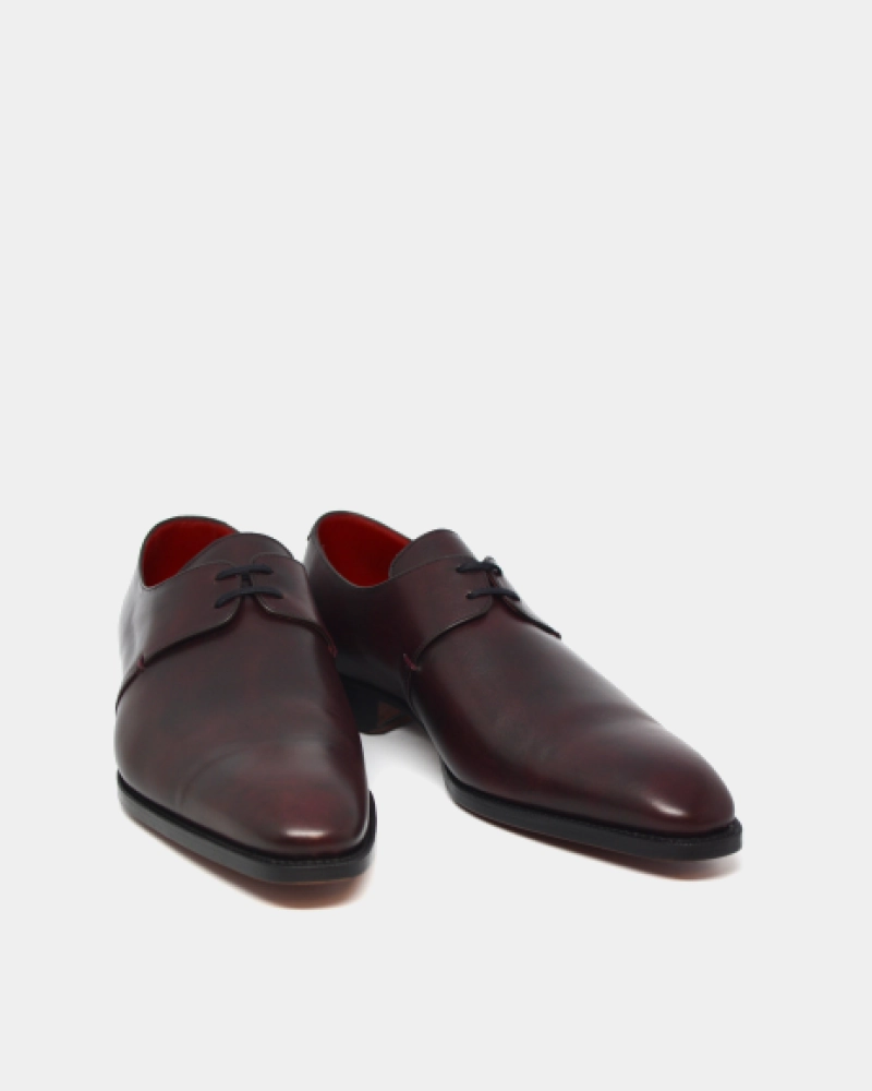 Lace Up Orthopedic Shoes Outlet - Noah - Museum Oxblood - Louvre