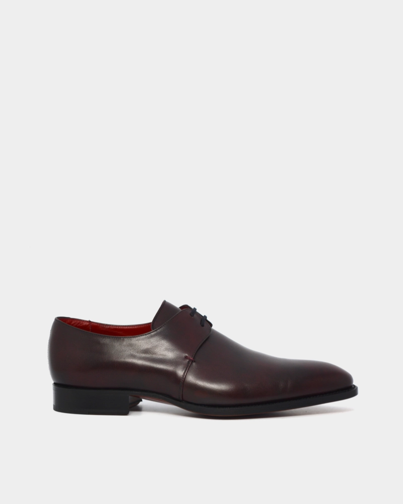Denim Lace Up Shoes Outlet - Noah - Museum Oxblood - Louvre