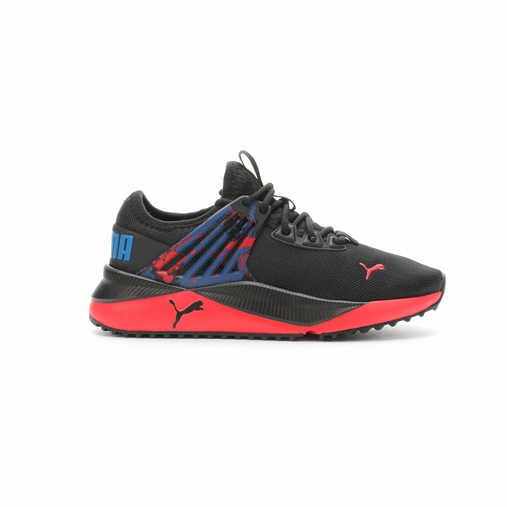 Pacer Future Splatter Lace Up Sneakers (Big Kid) Road To Trail Running Shoes