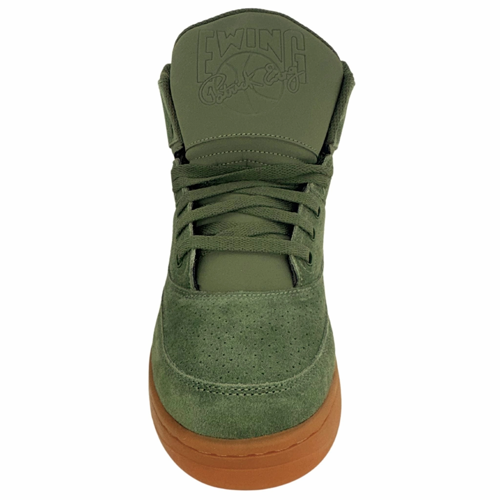 Olympic Basketball Shoes 2024 Patrick Ewing Athletics Men's 1EW90212-363 33 HI Chive Green White Gum Basketball Shoes