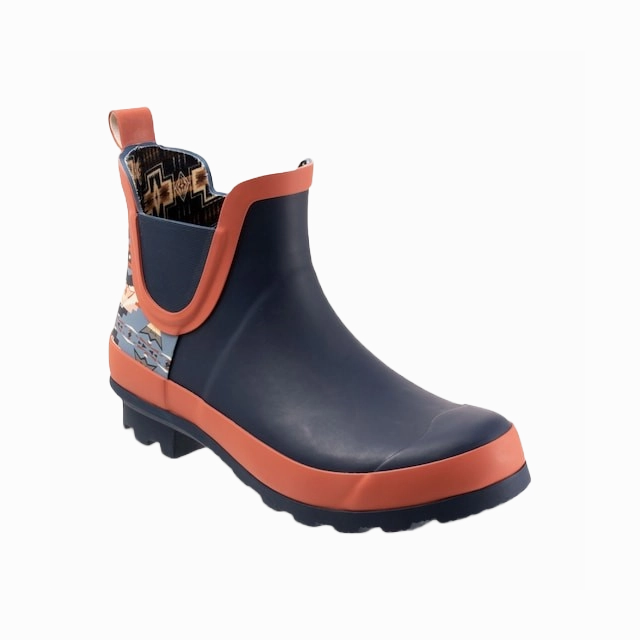 Madewell The Ainsley Chelsea Boots Pendleton Ladies Sierra Ridge Chelsea Navy Rubber Boots PW2252-463