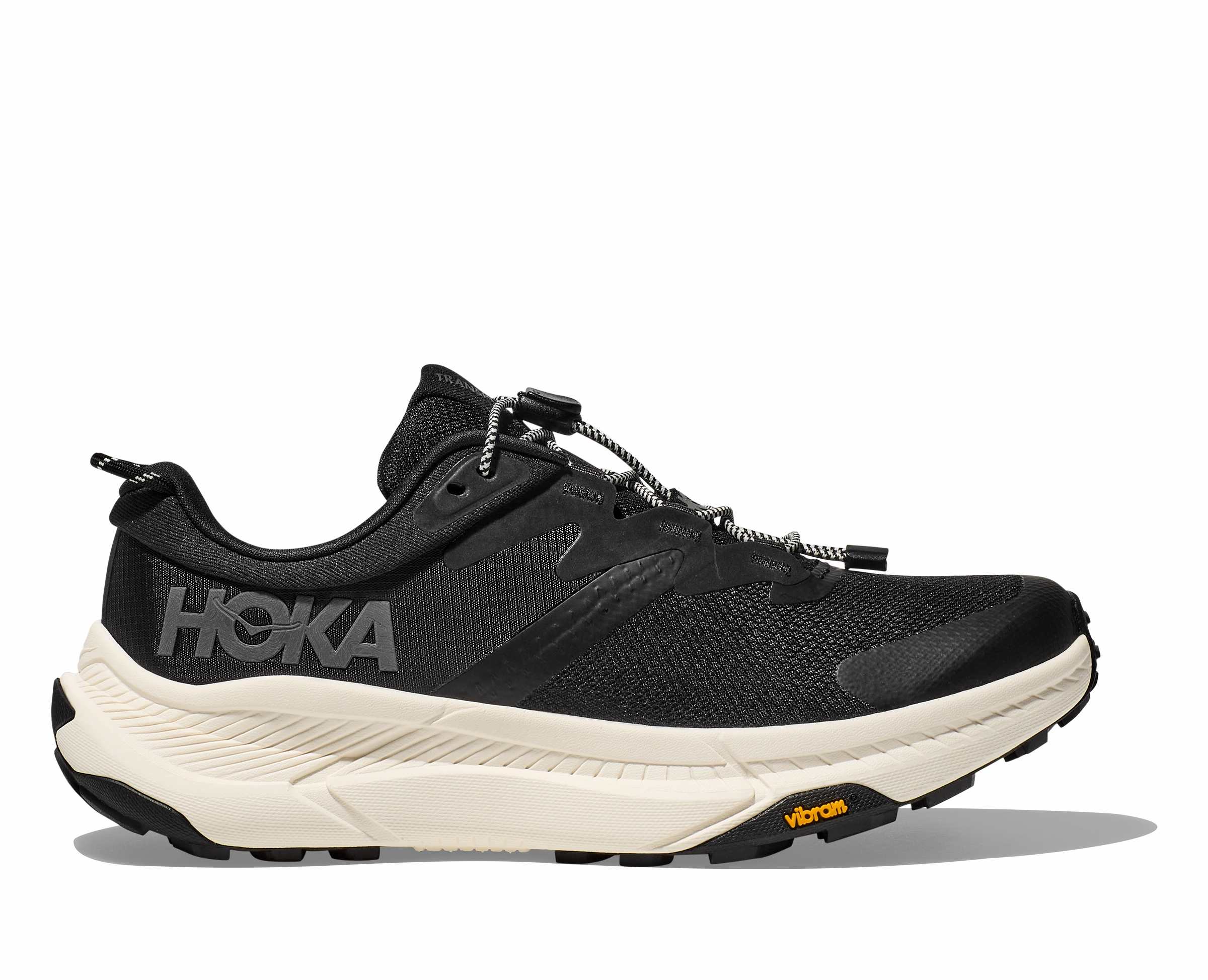 HOKA TRANSPORT BLACK/WHITE WOMEN'S MEDIUM Trail Running Shoe Ratings