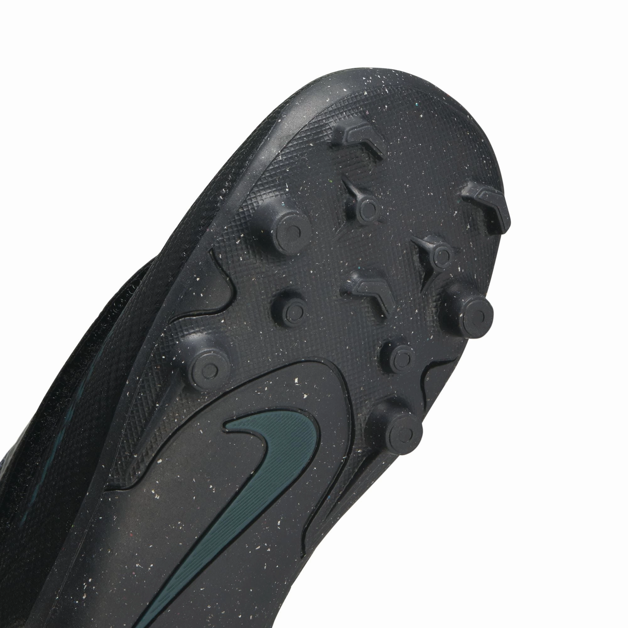 Nike Junior Mercurial Vapor 16 Club FG/MG Firm Ground/Multi Ground PS (V) Soccer Cleat -  Black/ Black Deep Jungle Best Soccer Cleats For Strikers