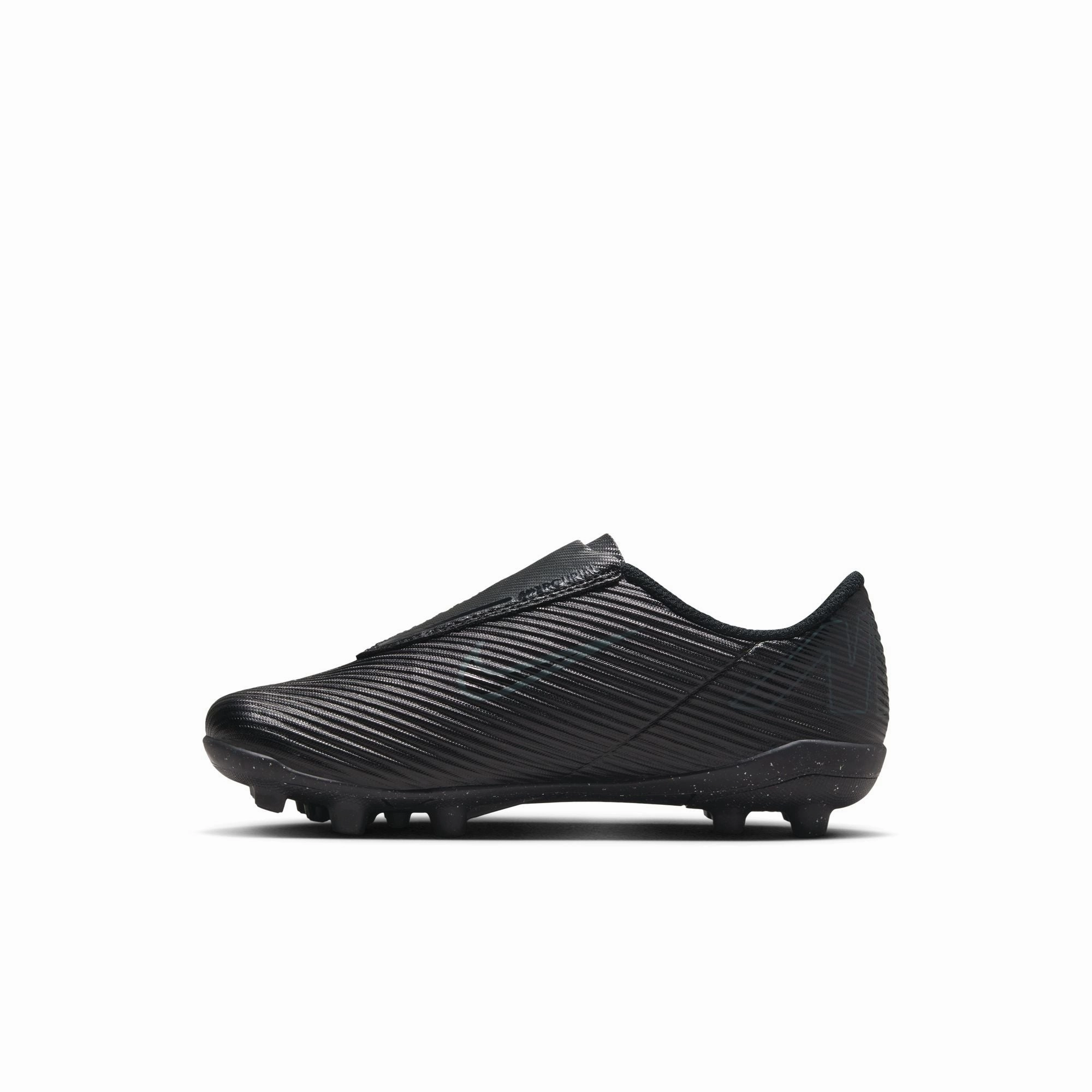 Nike Junior Mercurial Vapor 16 Club FG/MG Firm Ground/Multi Ground PS (V) Soccer Cleat -  Black/ Black Deep Jungle Football And Soccer Cleats
