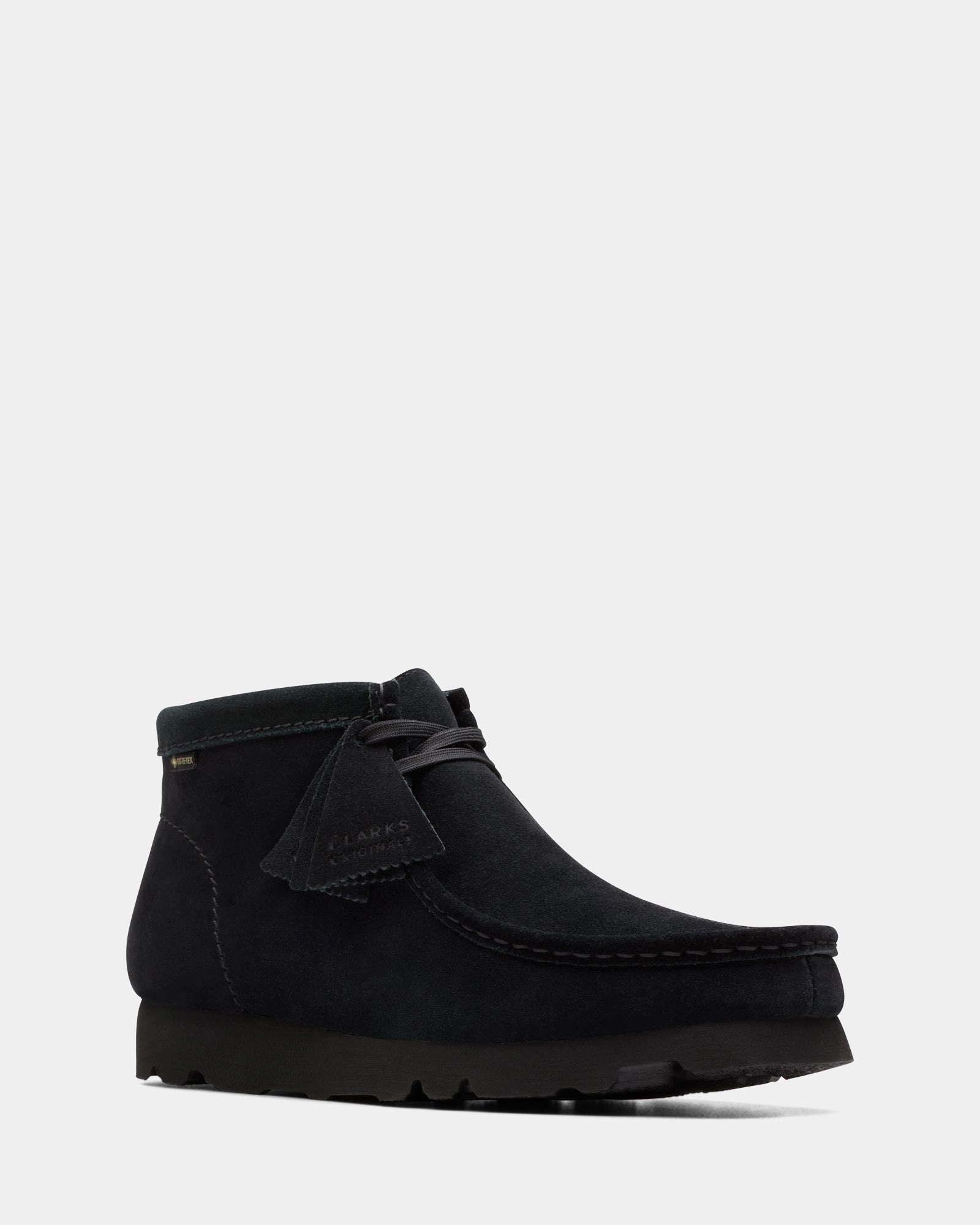 WALLABEE BOOT GORE-TEX Black Suede Ii Rooster Hiking Boots