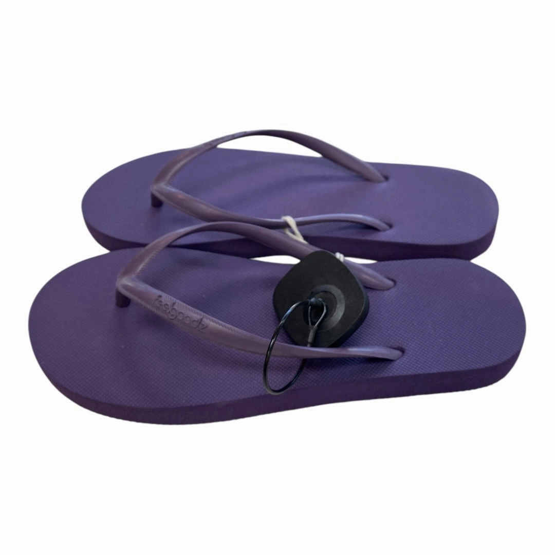 Truth Table For D Flip Flop Sandals Flip Flops By Clothes Mentor In Purple, Size:7