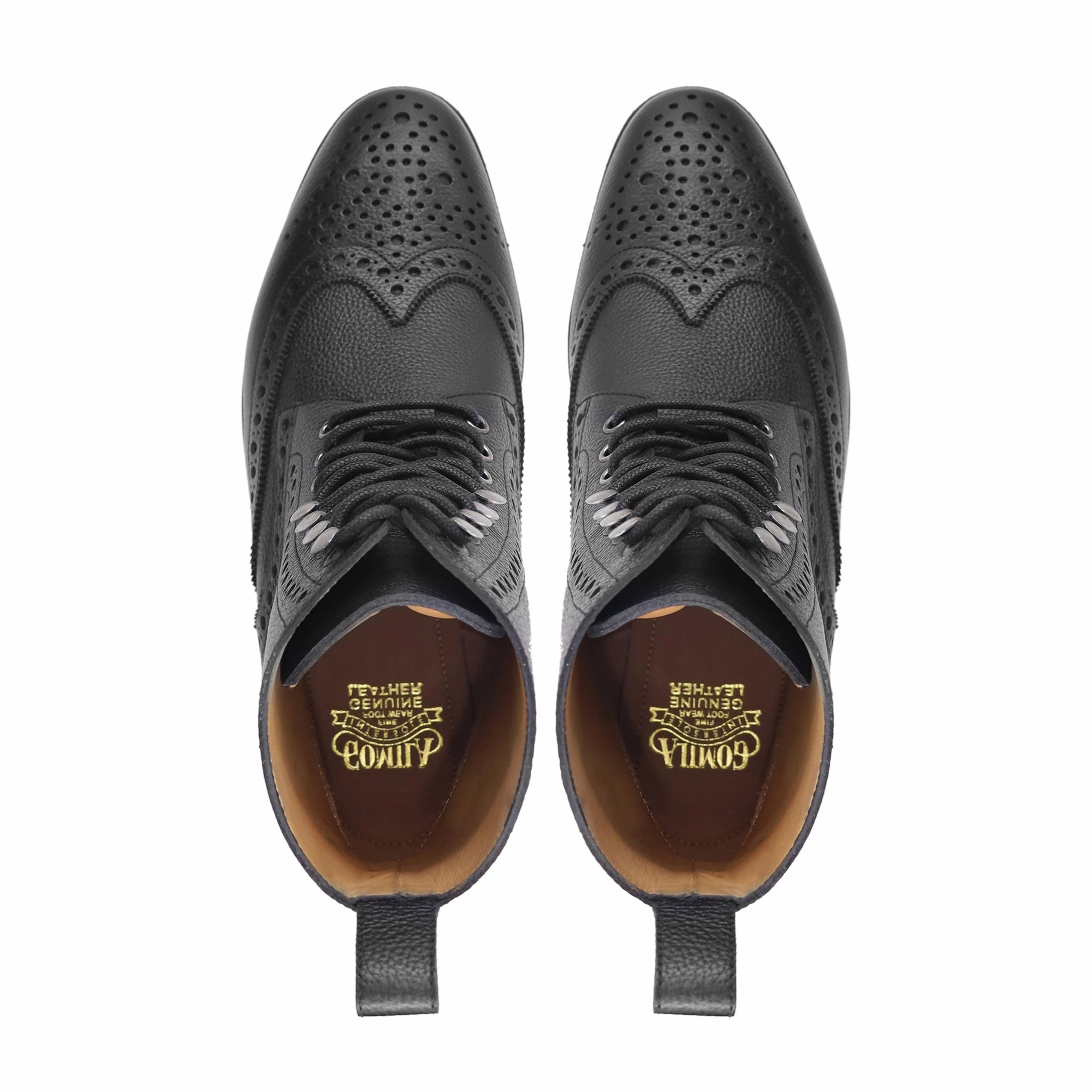 Timberland Field Boots Baluran - Men's Black Pebble Grain Leather Boot