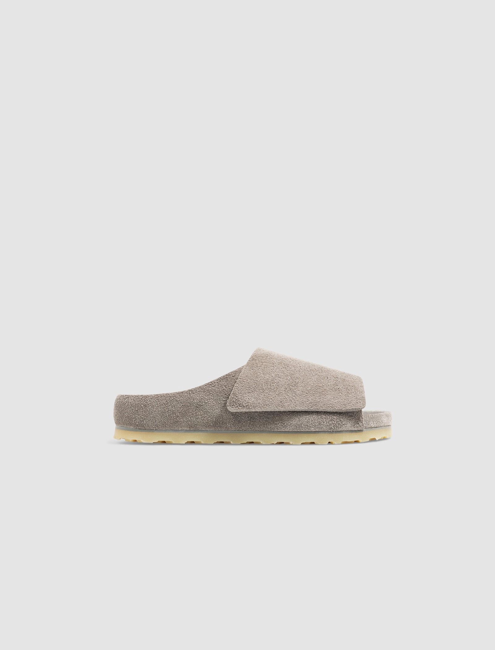 Heater Slippers FEAR OF GOD X BIRKENSTOCK THE LOS FELIZ SUEDE "CEMENT"