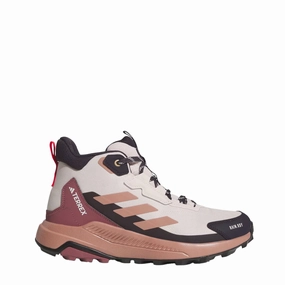 Ahnu Hiking Boots Review Adidas Terrex Womens Terrex Anylander Hiking boots Mid R.Rdy Purple / Red