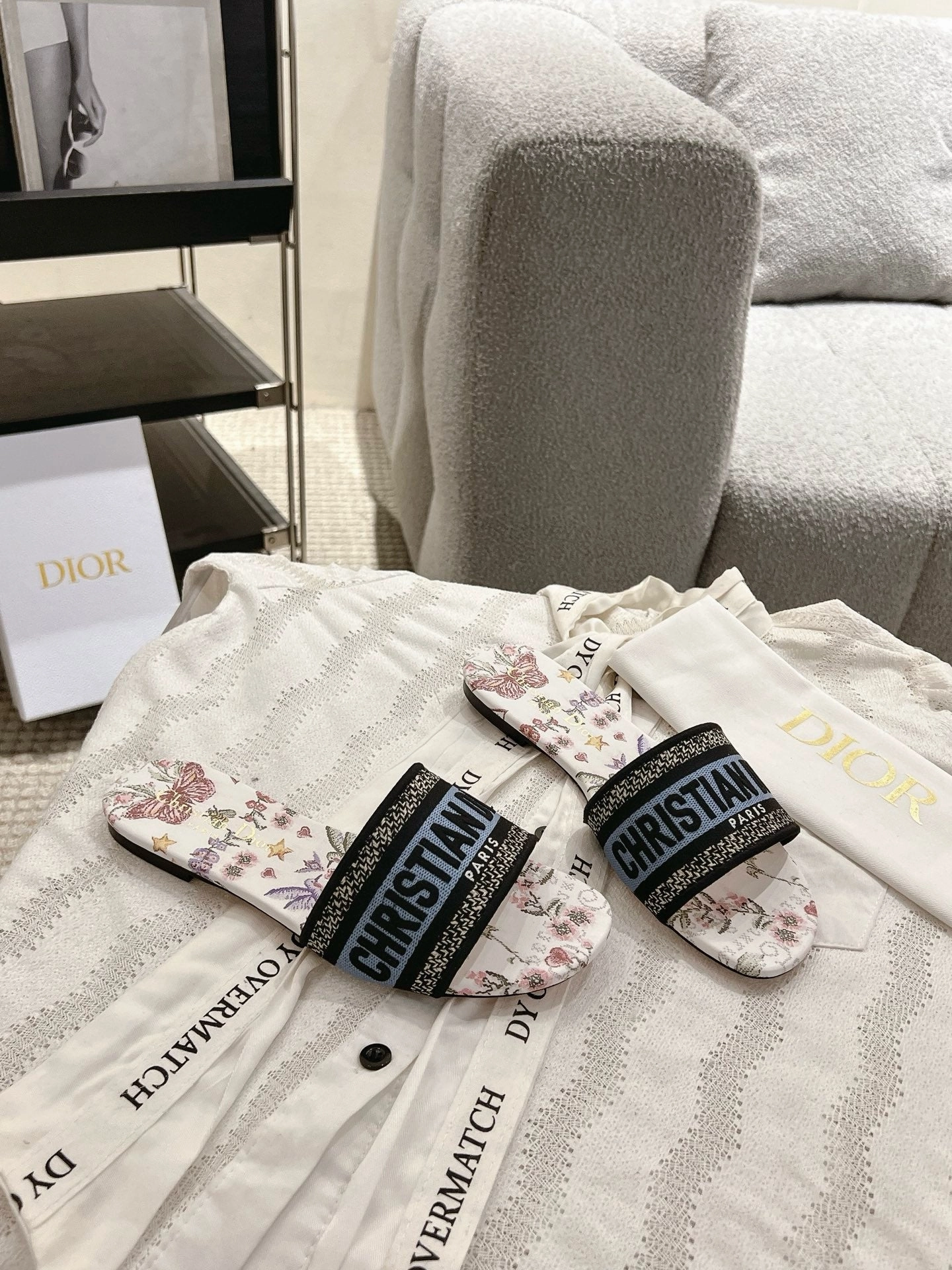 SE1659 Dior Dway Slide / Size5-12 Hard Shoe Inserts