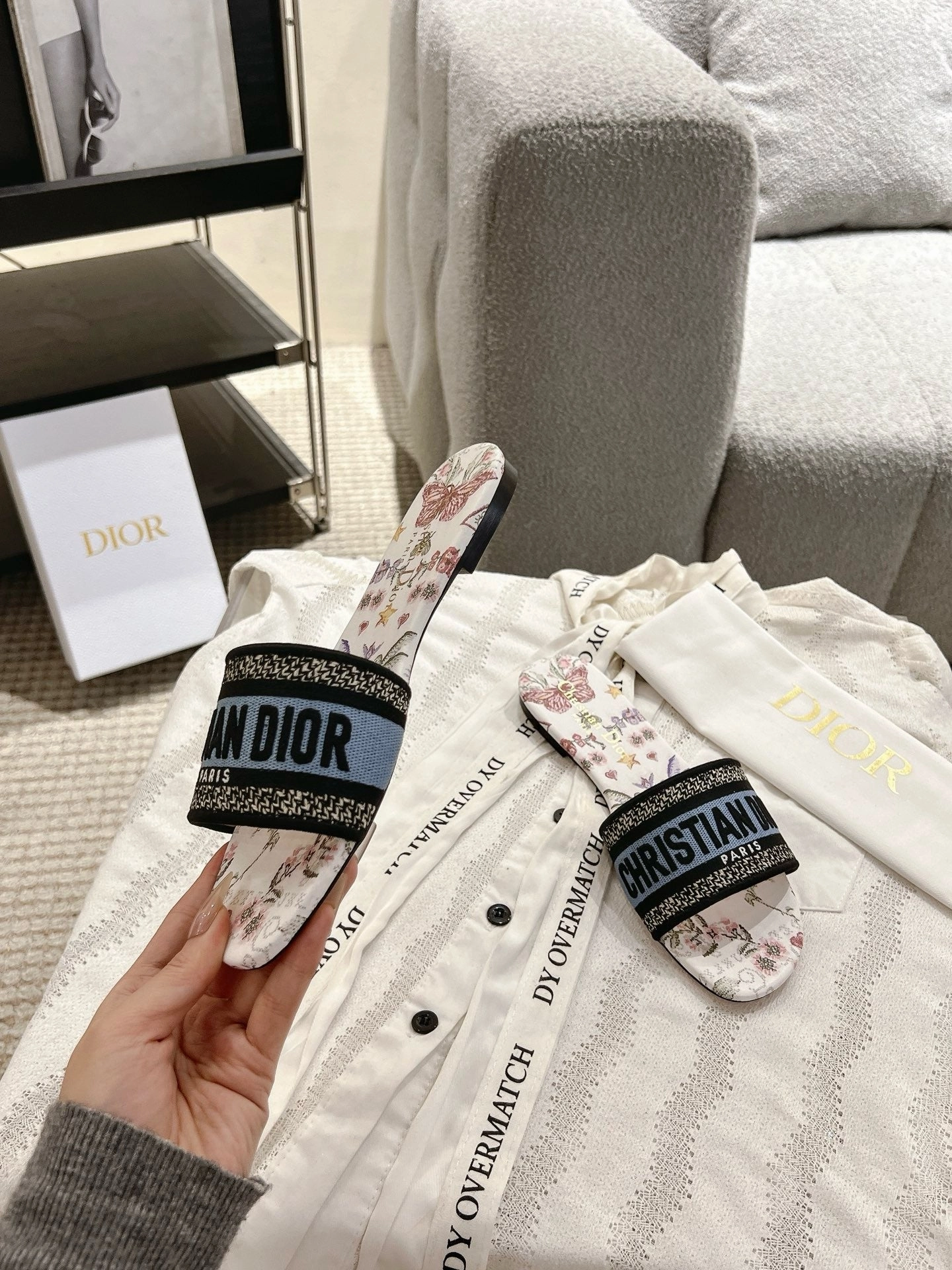 SE1659 Dior Dway Slide / Size5-12 Flats Dsw Shoes Sale