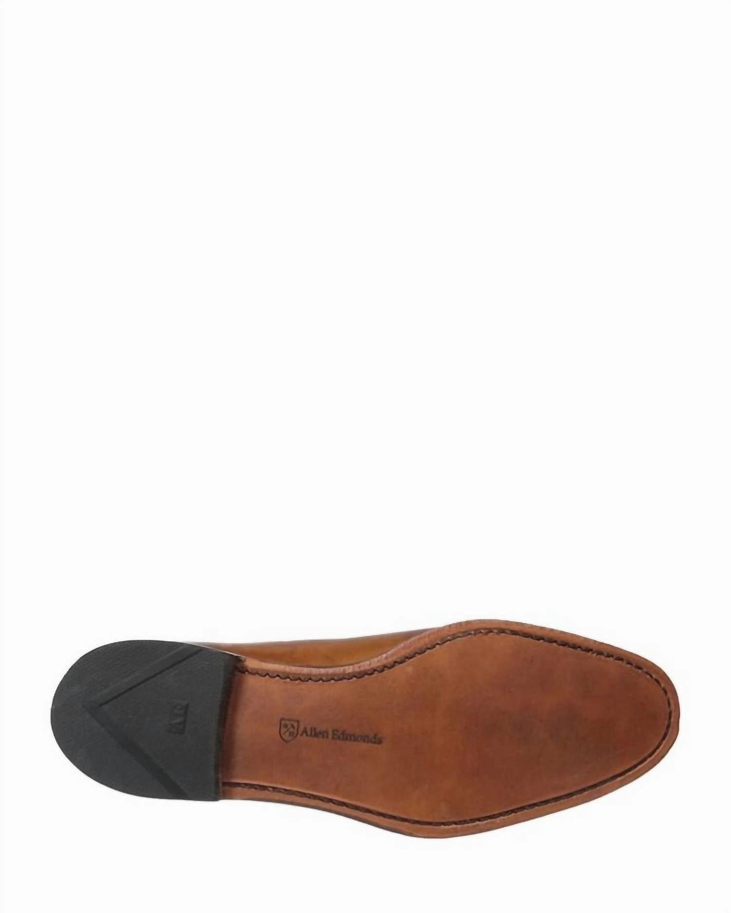 Gold Chain Loafers Men's Acheson Tassels Loafers In Walnut