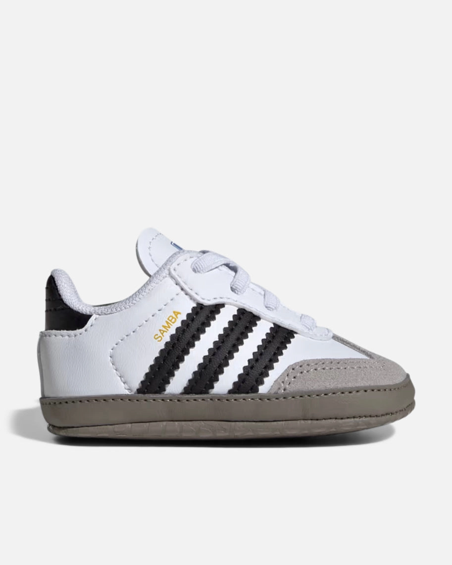 Track And Field Sneakers SAMBA CRIB - WHITE/BLACK