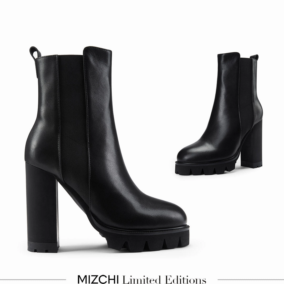 Ankle Boots Socks Or No Socks *KENZIE - platform chelsea boots