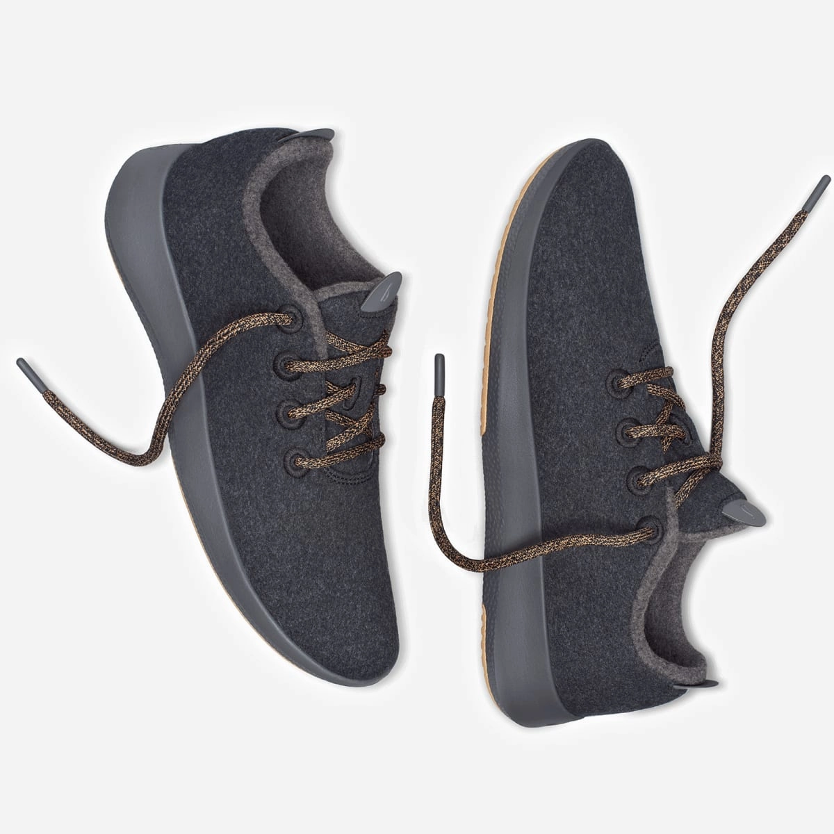 Flex Runner 3 Kids Road Running Shoes Allbirds Wool Runners Mizzles - LIMITED EDITION: Black Sands (Asphalt Sole)