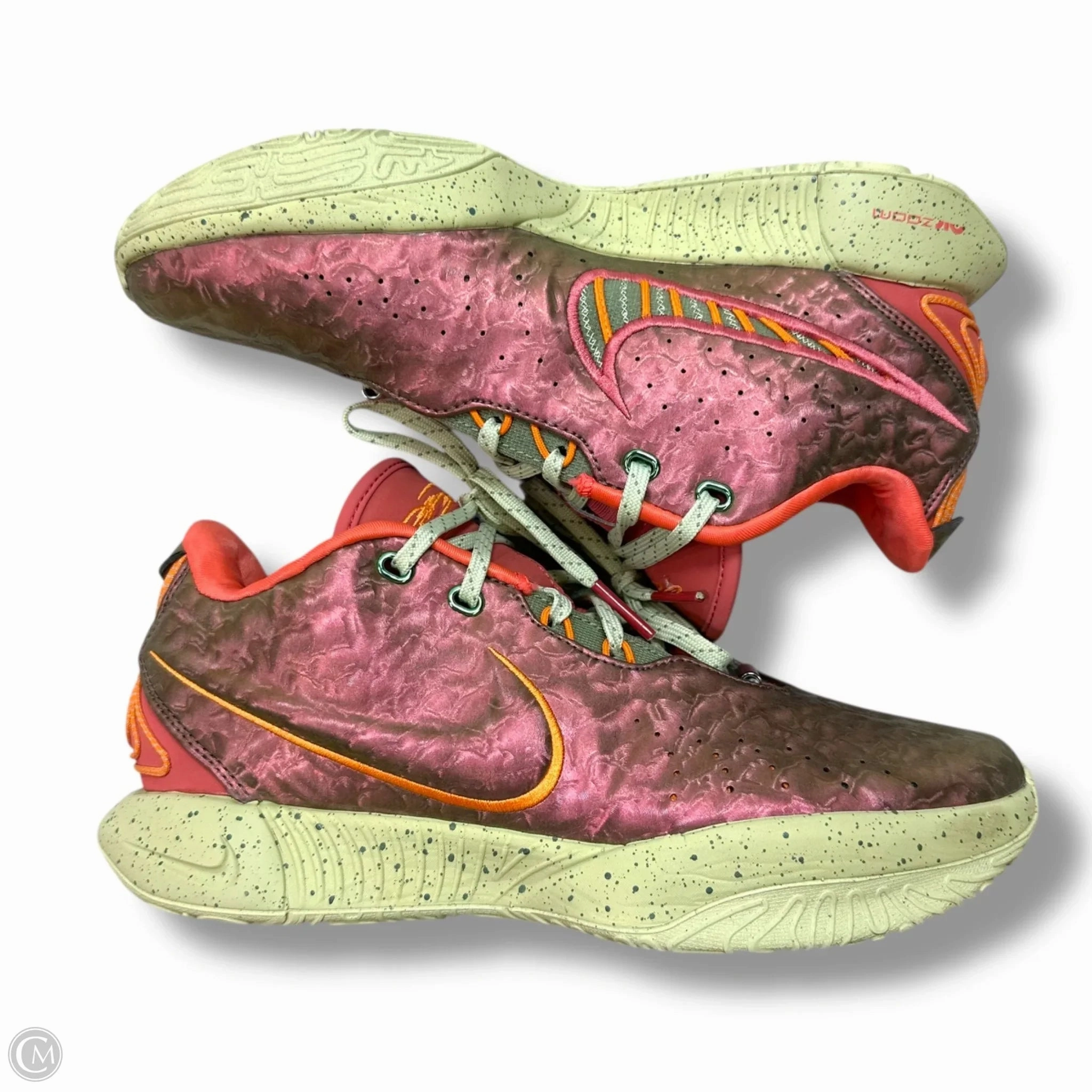 Devin Booker's Basketball Shoes Basketball Shoes Athletic By Nike In Orange, Size: 7.5