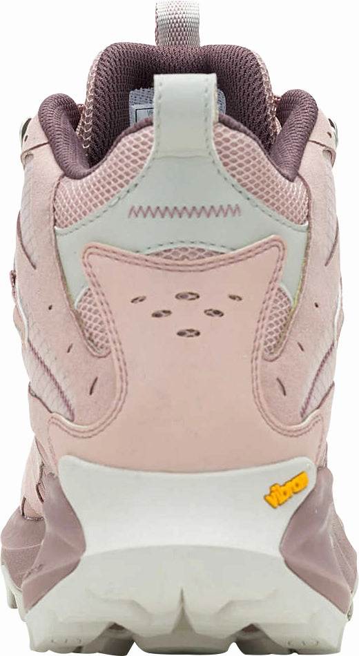 Merrell Moab Speed 2 Mid GORE-TEX Womens Walking Boots - Pink Best Hiking Boots Wide Toe Box