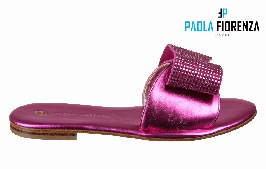 Pf Fuschia Fold Up Flat Shoes
