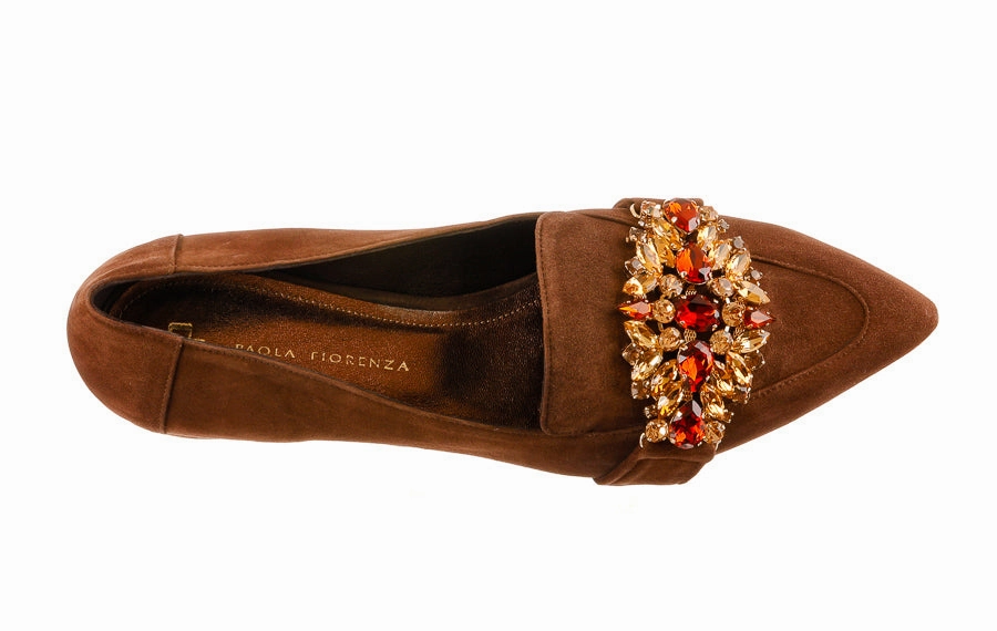 Pf Mahogany Earth Flat Shoes