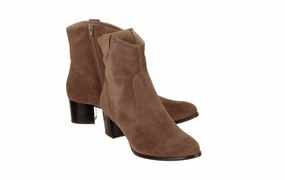 Pie Ranch Leather Quilted Ankle Boots