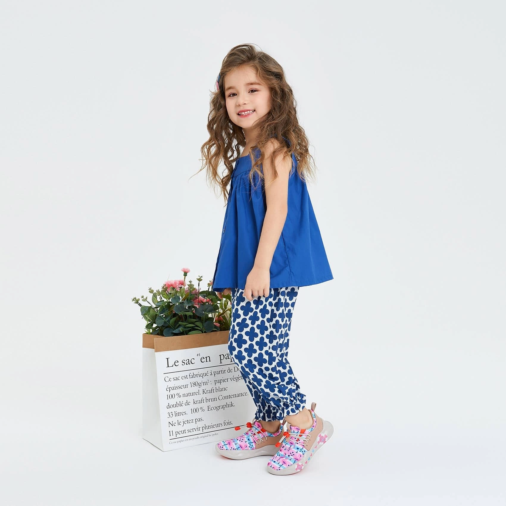 Bangs Sneakers Pink Flamingos Mijas XIII Kid