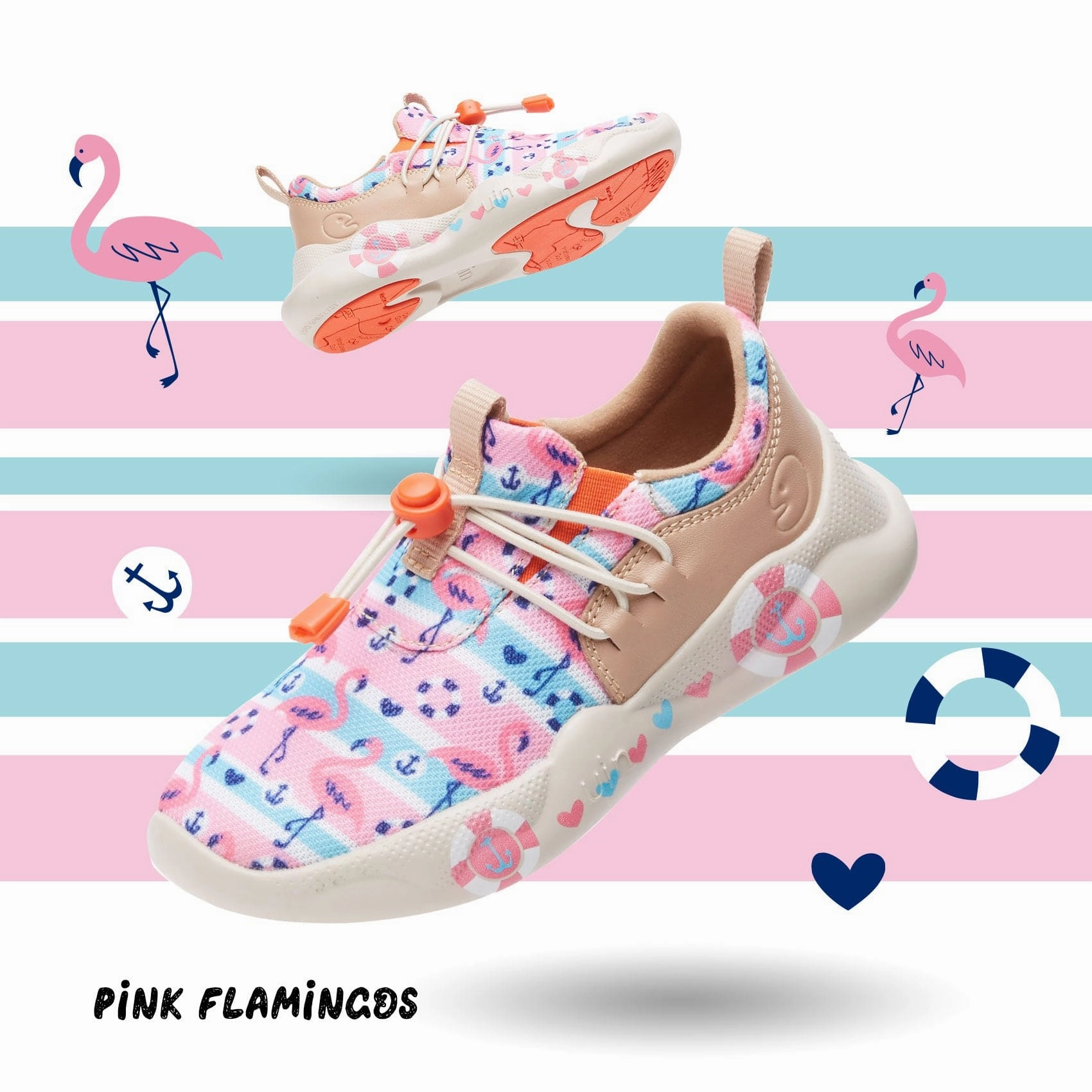 Concept Sneakers Pink Flamingos Mijas XIII Kid