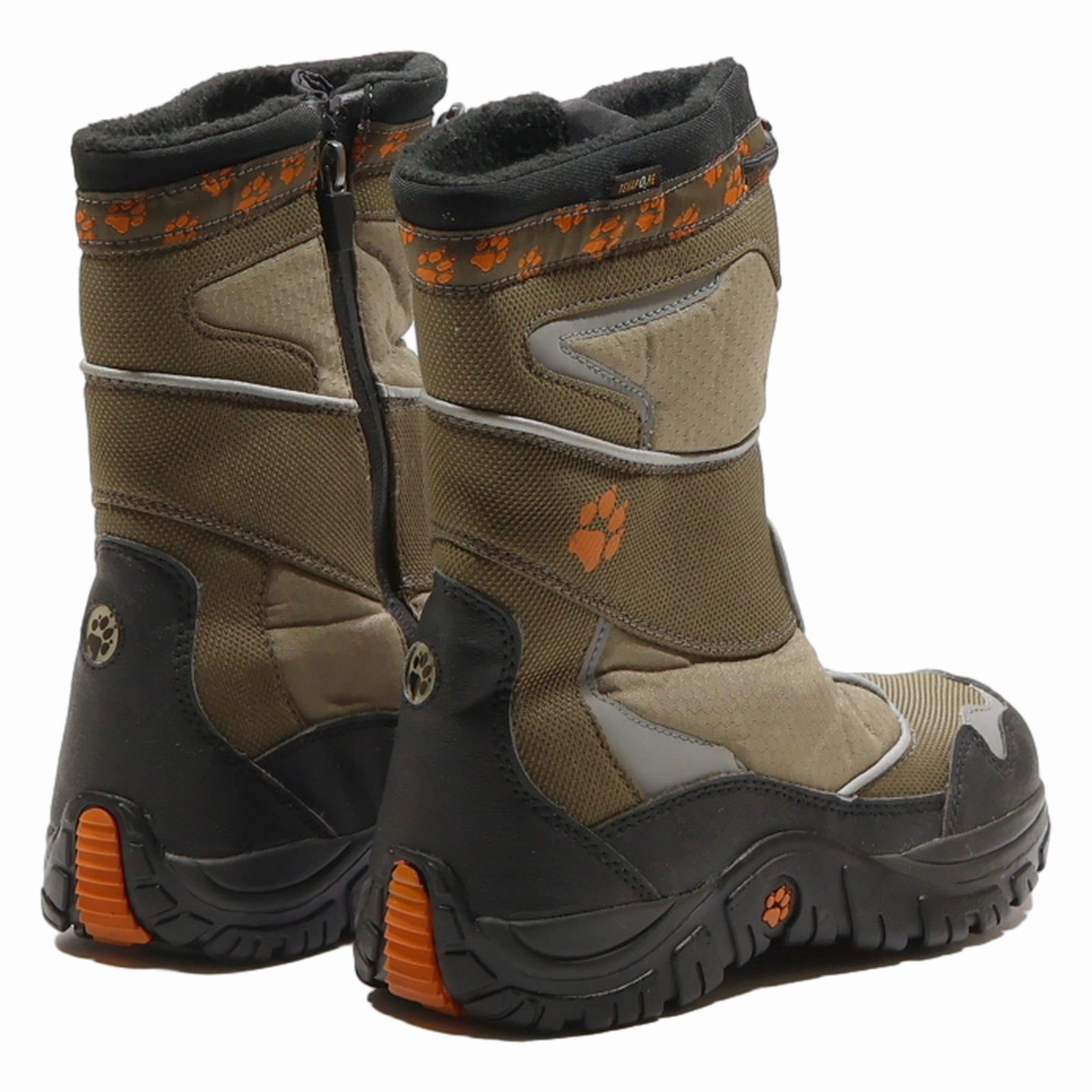 Sketcher Snow Boots JACK WOLFSKIN Snow Boots Brown Synthetic Boys UK 4