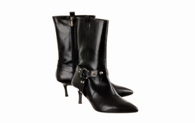 Dan Fearless Wide Fit Heeled Ankle Boots
