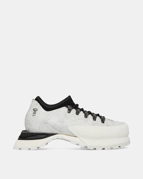 Barefoot Hiking Boots Waterproof Poyana Leather Boots White