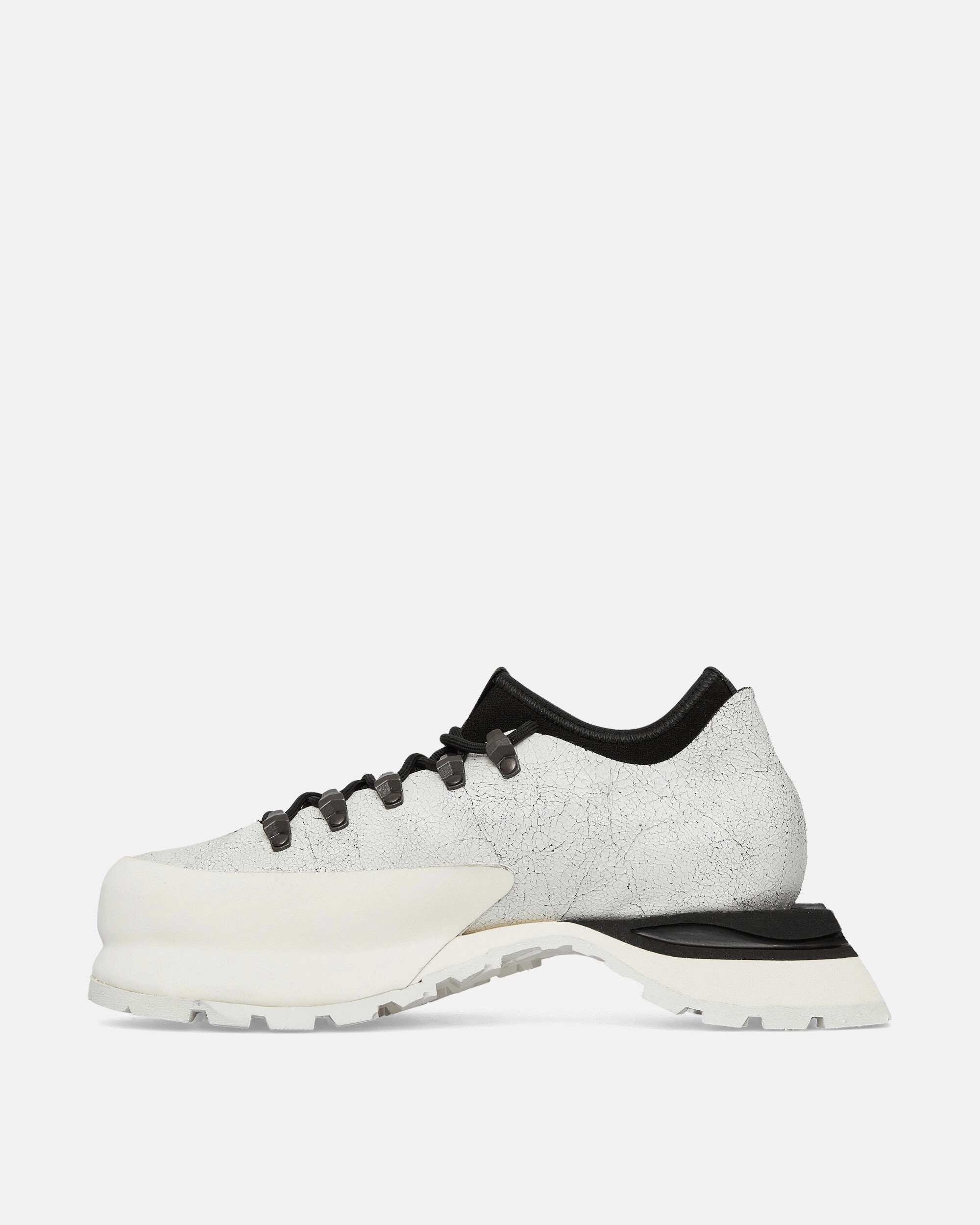 Moncler Peka Hiking Boots Poyana Leather Boots White