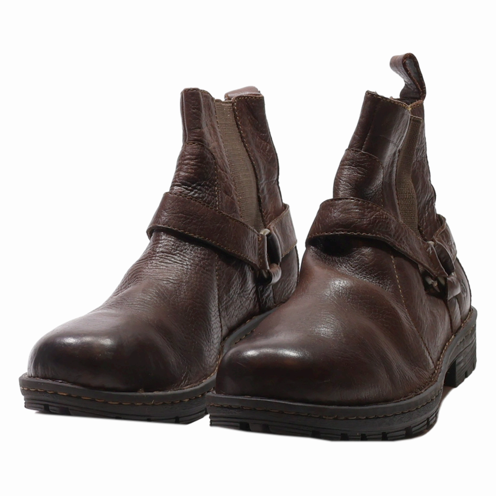 Durable Chelsea Boots BORN Chelsea Boots Brown Leather Mens UK 13
