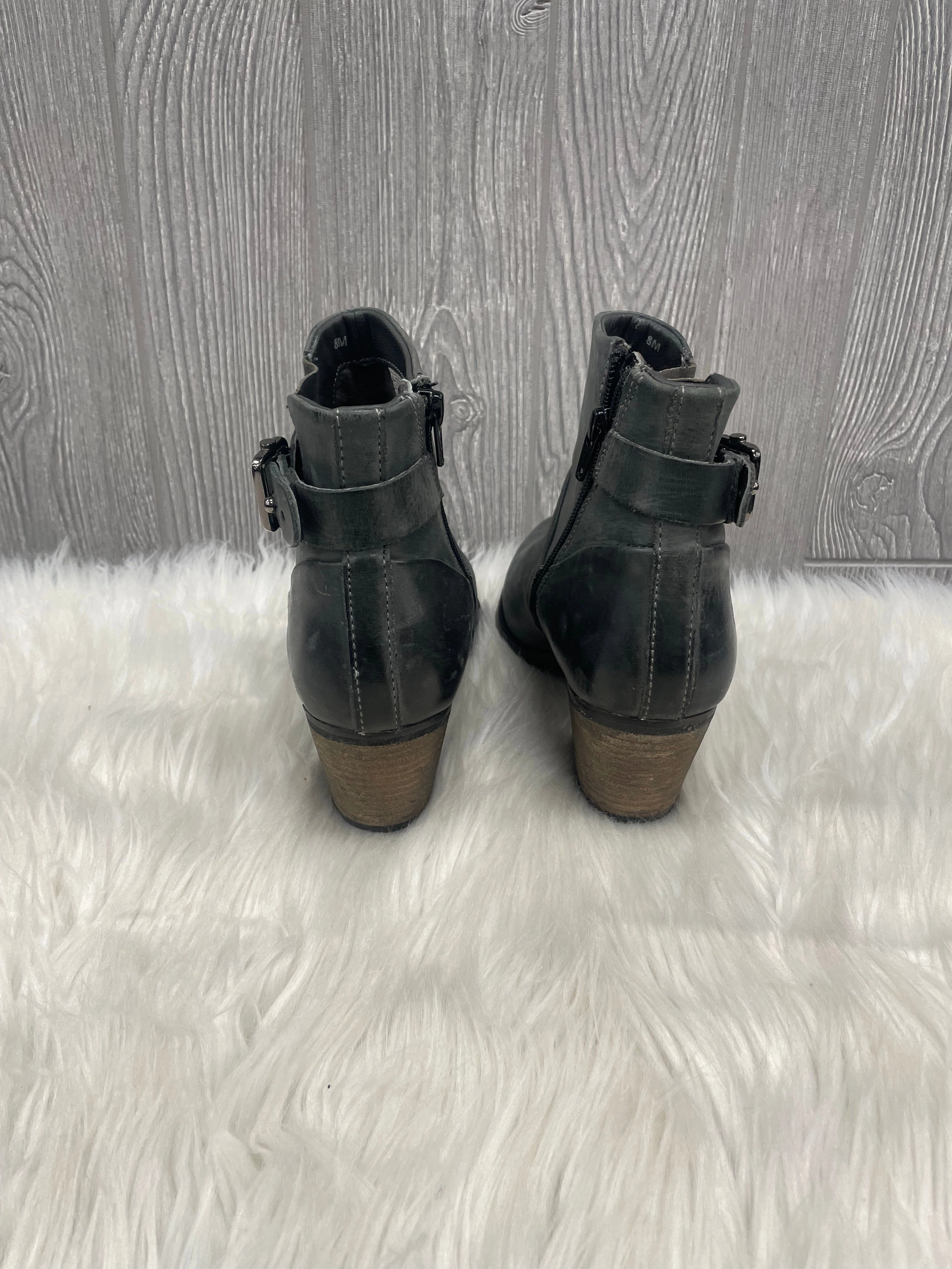 Boots Ankle Heels By Earth In Green, Size: 8 Ankle Boots Sale Leather