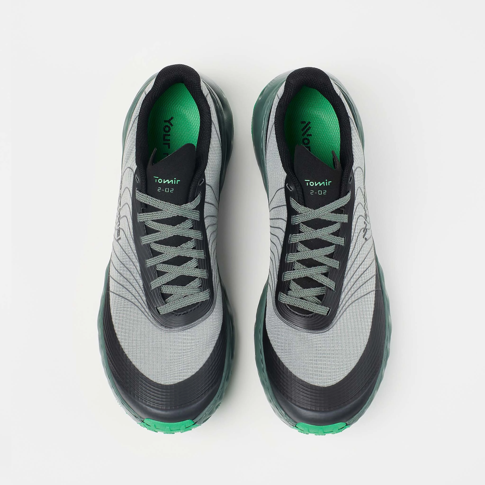 Naboso Trail NNormal | Unisex Tomir 2.0 Running Shoes - Serpentine/Olive