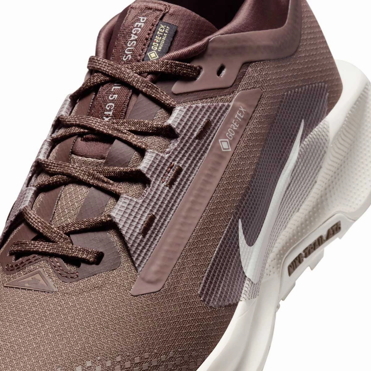 Hiking Shoes For Trail Running REACTX PEGASUS TRAIL 5 GORE-TEX SP 'Mink Brown Moon Particle'