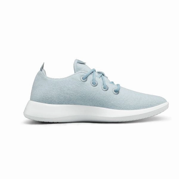 Allbirds Wool Runners - LIMITED EDITION : Frost (Pale Blue Sole) Next Running Shoes