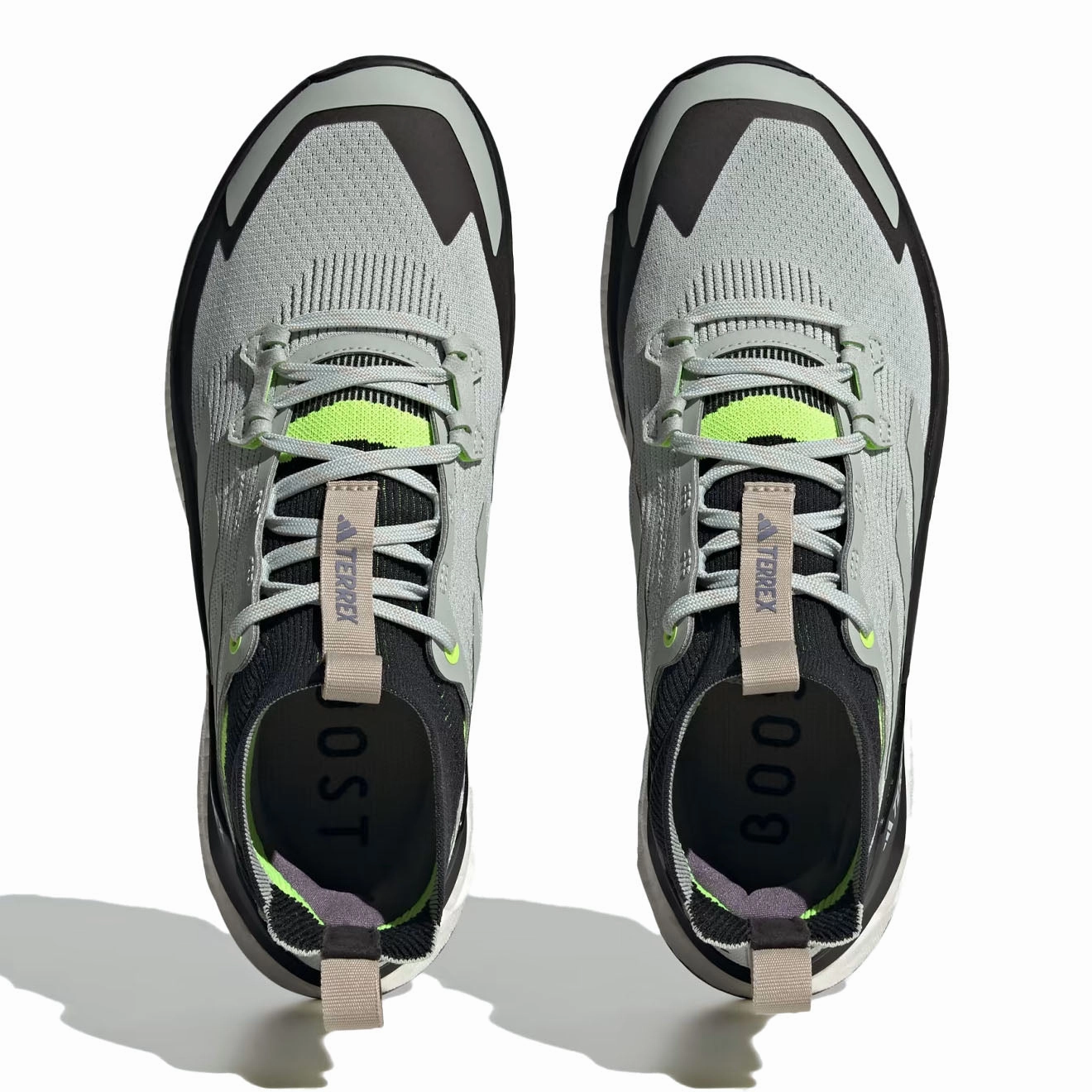 Adidas Terrex Free Hiker 2.0 Hiking Shoes Wonder Silver / Wonder Silver / Lucid Lemon Top Brands For Hiking Boots