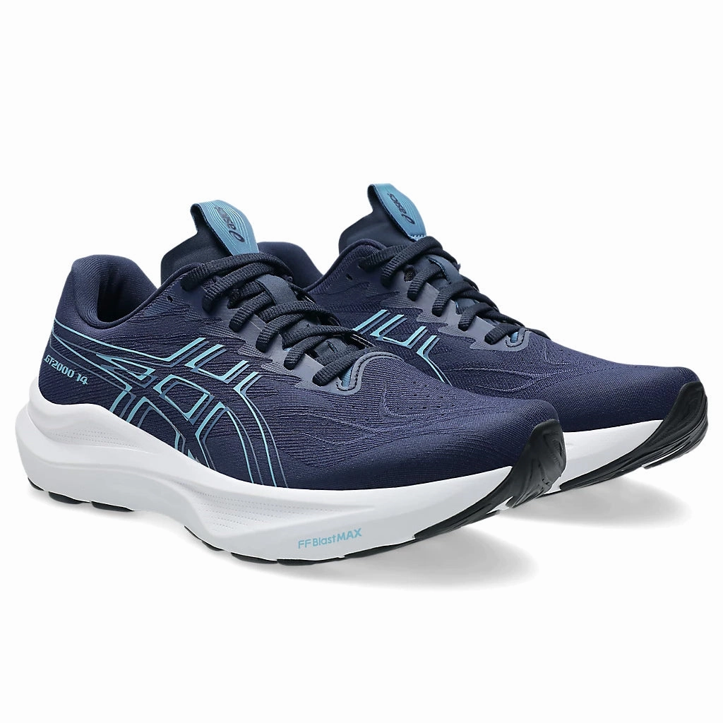 Men's GT-2000 14 Running Shoes Midnight / Stillwater Asics 2020 Running Shoes