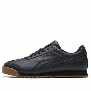 Puma Shoes Classic Suede Puma Men's Roma Classic Shoes - Black / Gum