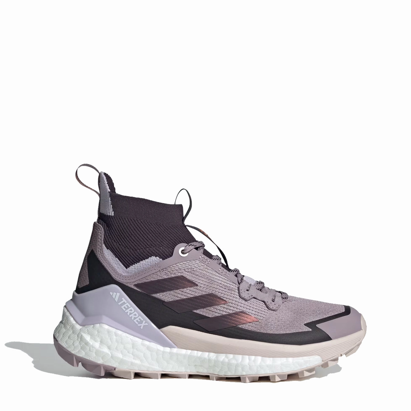 Hoka Boots Hiking Adidas Terrex Womens Free Hiker 2.0 Hiking Shoes Preloved Fig / Aurora Black / Silver Dawn