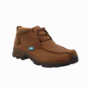 Twisted X  Men's 4" Hiker Patina Brown Lace Up Waterproof Boots MHKW007 Jcpenney Hiking Boots Vintage