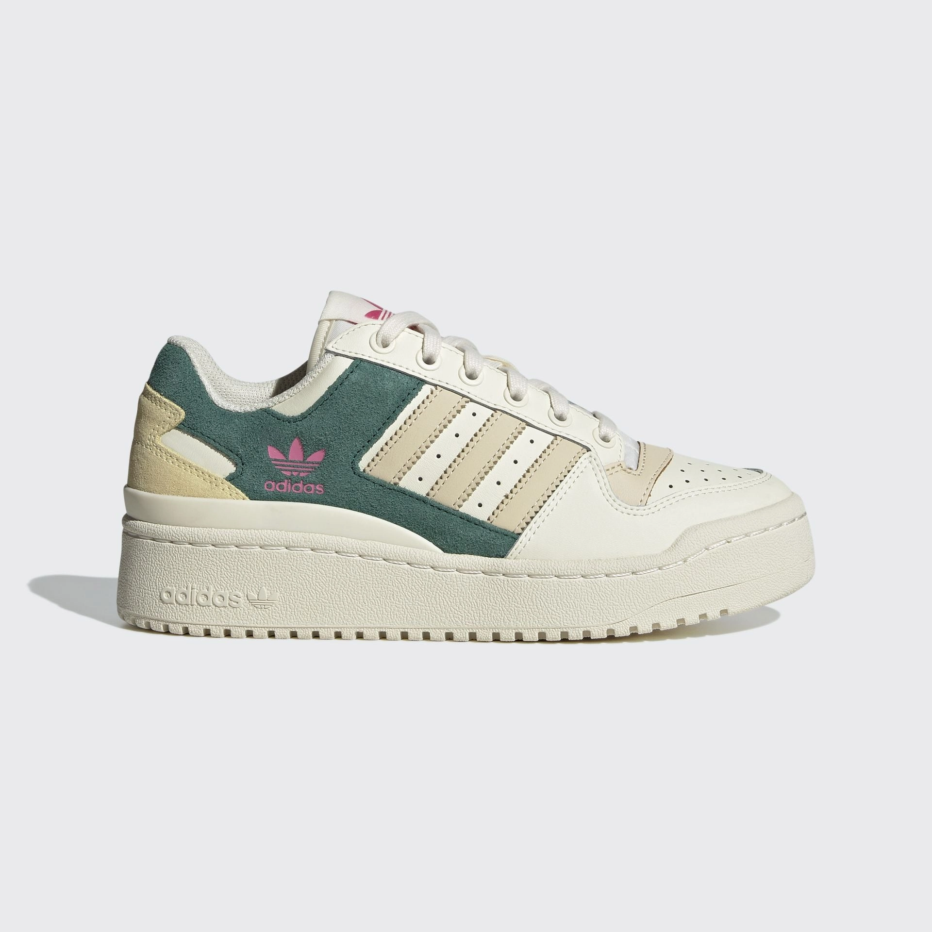 Basketball Shoes Green And Gold ADIDAS FORUM BOLD - WHITE