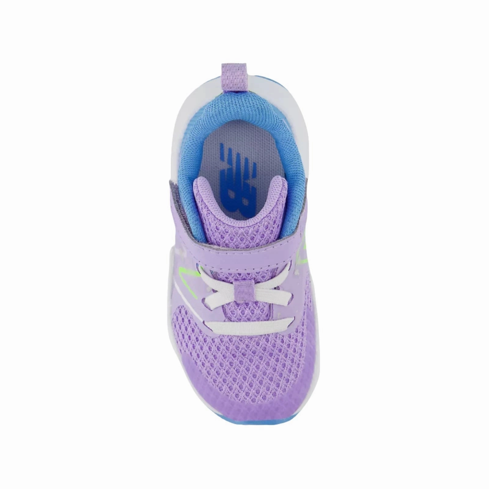 Best Shoes For Running On Treadmill Rave Run ITRAVHG2 Bungee Lace Lilac Glo/Sky Blue (4c-10c)