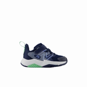Rave Run v2 ITRAVAB2 NB Navy/Electric Blue/Sweetgrass (Size 4c-10c) Original Running Shoes