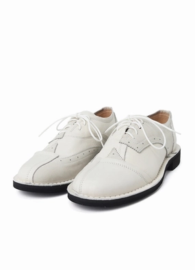 RAW-EDGE LEATHER DERBY SHOES Casual Derby Shoe