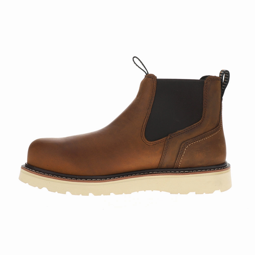 Work Boots Lightweight Rebar 6 Inch Waterproof Composite Toe Work Boots