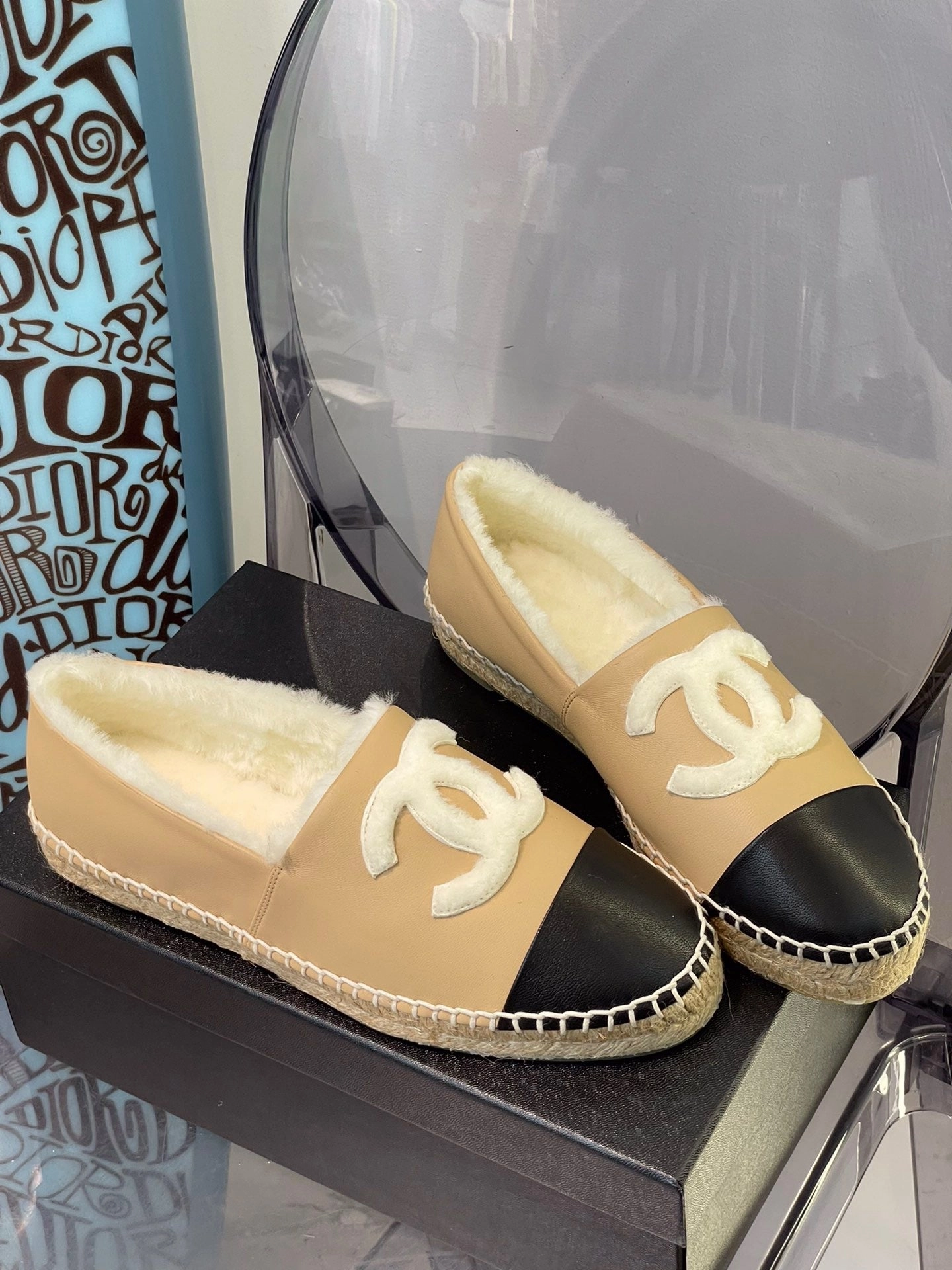 Knit Shoes Flats SE958 CC Espadrilles / Size5-11